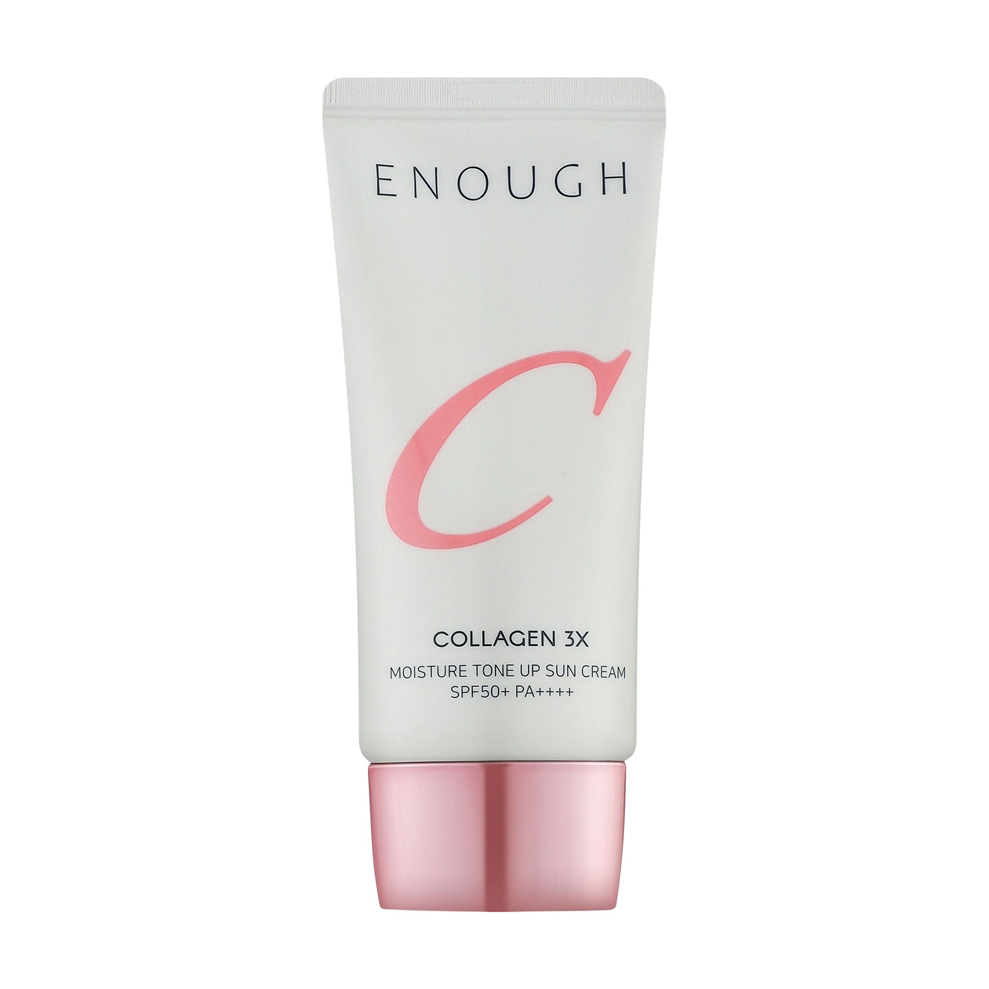 Сонцезахисний тонувальний крем для обличчя Enough Collagen 3X Moisture Tone Up Sun Cream, SPF 50+ PA++++, 50 мл